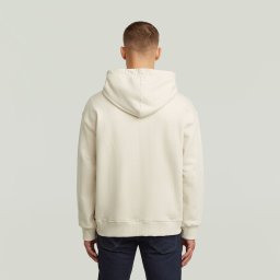 GS-01 Relaxed Hoodie - Wit - Heren