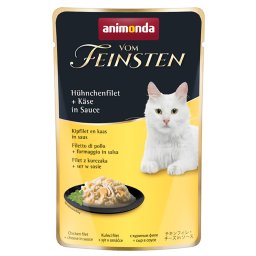 18 x 50 g Animonda Vom Feinsten Adult in Saus kipfilet + kaas in saus nat kattenvoer