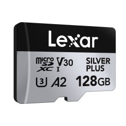 Lexar MicroSDXC Silver Plus UHS-1 128GB V30 2-pack