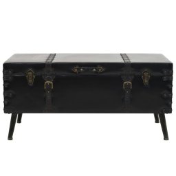 vidaXL Salontafel 102x51x48 cm MDF en staal