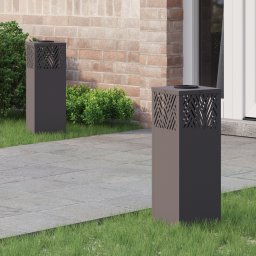 vidaXL Solar LED Pad Licht 2 st Warmwit 18 x 18 x 50 cm