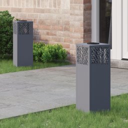 vidaXL Solar LED Pad Licht 2 st Warmwit 18 x 18 x 50 cm