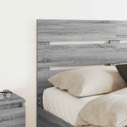 vidaXL Hoofdbord Grijs Sonoma Bewerkt hout