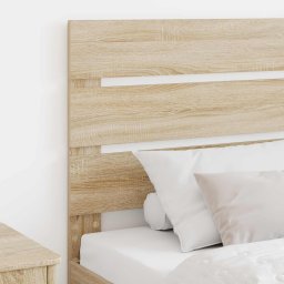 vidaXL Hoofdbord Sonoma Eiken Bewerkt hout