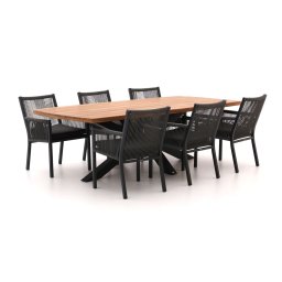 + 15% kassakorting | Manifesto Rivola/Induno Deens Ovaal 240cm dining tuinset 7-delig - Laagste prijsgarantie!