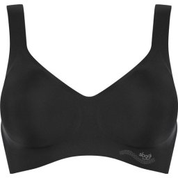 Sloggi - Maat L - ZERO Feel Dames Bralette - Zwart