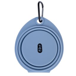TIAKI dubbele siliconen reiskom mini 2x 350ml hond