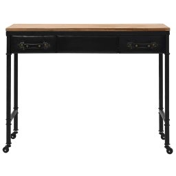 vidaXL Wandtafel 100x33,5x80 cm MDF en vurenhout