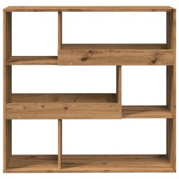vidaXL Boekenkast / kamerscherm 100x33x94,5 cm artisanaal eikenkleurig