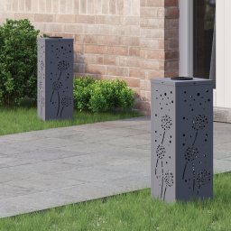 vidaXL Solar LED Pad Licht 2 st Warmwit 18 x 18 x 50 cm