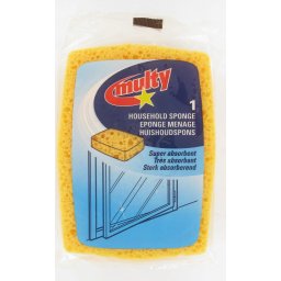 Multy Huishoudspons Hydrocel Geel