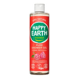 Happy Earth 100% Natural Shower Gel Floral Patchouli