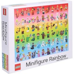 Lego Minifigure Rainbow Puzzel (1000 stukjes)