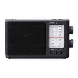 Sony ICF-506 FM radio Zwart