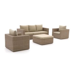 + 15% kassakorting | Intenso Carpino stoel-bank loungeset 4-delig - Laagste prijsgarantie!