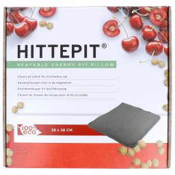 Hittepit Heatable Cherry Pit Pillow Vierkant Eco