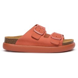 Slipper - maat 39- Scholl Women Noelle Chunky Suede Q Coral-Schoenmaat