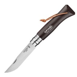 Opinel VRI N°08 Inox Dark brown - Zakmes