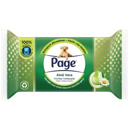 Page Vochtig Toiletpapier Aloë Vera