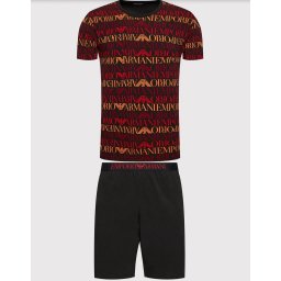 Emporio Armani Mania Pyjama heren - Zwart - Maat L