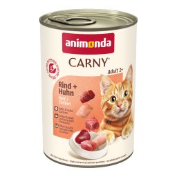 animonda Carny Adult 6 x 400 g Kattenvoer - rund & kip