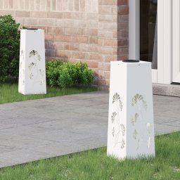 vidaXL Solar LED Pad Licht 2 st Warmwit 18 x 18 x 50 cm