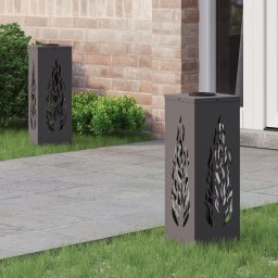 vidaXL Solar LED Pad Licht 2 st Warmwit 18 x 18 x 50 cm