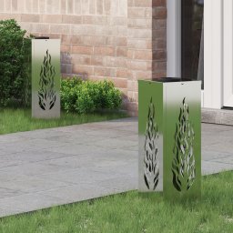 vidaXL Solar LED Pad Licht 2 st Warmwit 18 x 18 x 50 cm