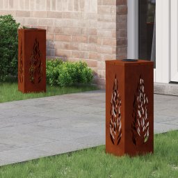 vidaXL Solar LED Pad Licht 2 st Warmwit 18 x 18 x 50 cm