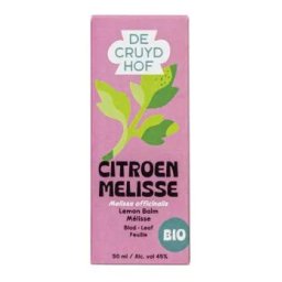 Cruydhof Citroenmelisse Melissa Officinalis Bio Druppels