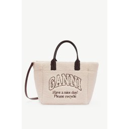 Ganni shopper B2110018 egret