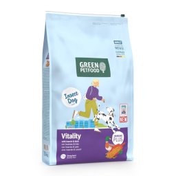 Green Petfood Vitaliteit voor honden met insecten & Eend - Dubbelpak: 2 x 7,5 kg