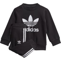 adidas - 98 Originals Sweatshirt Set - Kinderen - Zwart