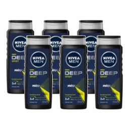 Nivea Men Deep Sport Douchegel Voordeelverpakking
