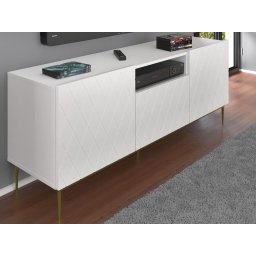 Tv-meubel DINA 3 deuren wit