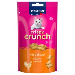 60 g Vitakraft Crispy Crunch met gevogelte kattensnacks
