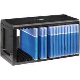 Hama Rek voor 20 CD/DVD/Blu-ray Audio accessoire Zwart