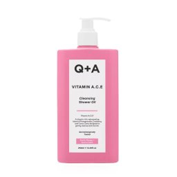 Q+A Vitamin A.C.E Cleansing Shower Oil