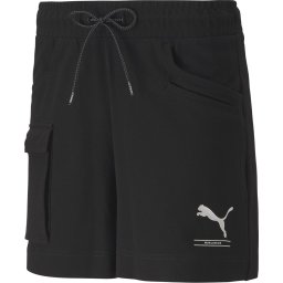 PUMA - Maat L Nu Tility 4" Shorts Dames Sportbroek - Puma Black