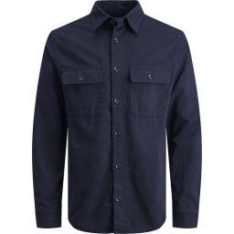 JACK&JONES - Maat EU3XL US1XL - PLUS JORDARREN CPO SHIRT LS PS Heren Overhemd