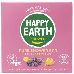Happy Earth Pure Shower Bar Lavender Ylang