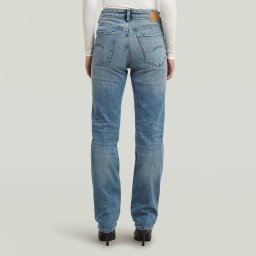 Iggie Straight Jeans - Midden blauw - Dames