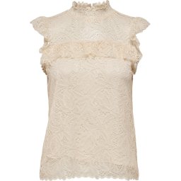 ONLY - Maat S - ONLDALILA S/L LACE TOP WVN Dames Top