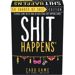 Shit Happens 50 Shades of Shit 18+ - Engelstalig Kaartspel - Partyspel - Rangschik ongewenste situaties!