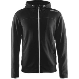 Craft Maat L Leisure Full Zip Hood Men black
