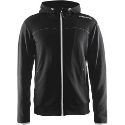 Craft XXL Leisure Full Zip Hood Men black