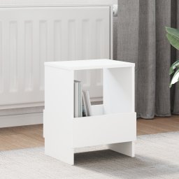 vidaXL Tijdschrift Rek Wit 35 x 30 x 45 cm