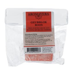 Aroma Vera Geurblok Roos