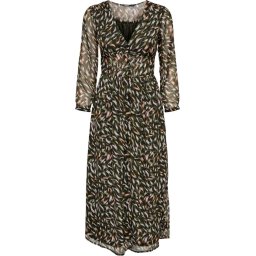 ONLY - Maat M - ONLSLOANE 7/8 MIDI DRESS PTM Dames Jurk