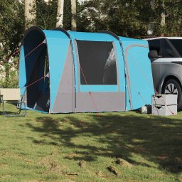 vidaXL Autotent 4-persoons waterdicht blauw